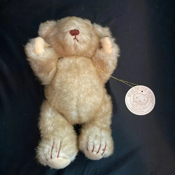 VTG Gorham Teddy Bear of November 1984 - Nicholas Novembear - Fully Jointed NWT - Picture 6 of 9